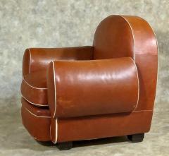  mile Jacques Ruhlmann Ruhlmann pair of elephant club chairs - 3623210