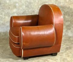  mile Jacques Ruhlmann Ruhlmann pair of elephant club chairs - 3623211