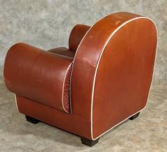  mile Jacques Ruhlmann Ruhlmann pair of elephant club chairs - 3623225