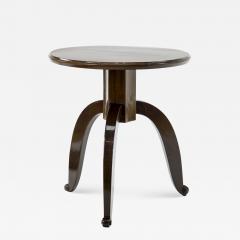  mile Jacques Ruhlmann Style of Ruhlmann mahogany side table with a mother of pearl insert - 835213