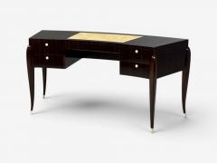  mile Jacques Ruhlmann mile Jacques Ruhlmann Attr Macassar Mahogany Shagreen France 1900s - 4582996