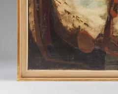  mile Marz mile Marz Abstract Painting Oil On Canvas France 1970 - 1824490