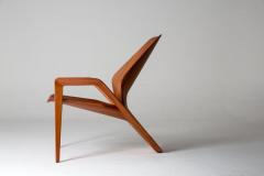  ndio da Costa Brazilian Design Contemporary Ava Armchair in Jequitib Wood - 1222317