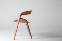  ndio da Costa Contemporary Pris Chair in Jequitib Wood by Brazilian Designer - 1222322