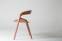  ndio da Costa Contemporary Pris Chair in Jequitib Wood by Brazilian Designer - 1222323