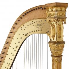  rard Antique Gothic Revival harp by Erard - 2022754