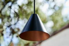  rsj Hans Agne Jakobsson Mini Tratten Outdoor Pendant in Black - 4134598