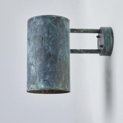  rsj Large Hans Agne Jakobsson C 627 Rulle Darkly Patinated Outdoor Sconce - 2876364