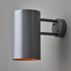  rsj Large Hans Agne Jakobsson C627 Rulle Outdoor Sconce in Painted Silver - 4546413