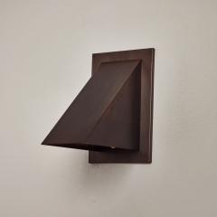  rsj Pair of Jonas Bohlin Oxid Dark Brown Patinated Outdoor Wall Lights for rsj  - 3480920