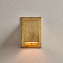  rsj Pair of Jonas Bohlin Oxid Raw Brass Outdoor Wall Lights for rsj  - 3480942