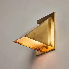  rsj Pair of Jonas Bohlin Oxid Raw Brass Outdoor Wall Lights for rsj  - 3480951