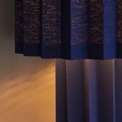  rsj Pliss Blue Edition Pleated Textile Table Lamp by Folkform for rsj  - 3367275