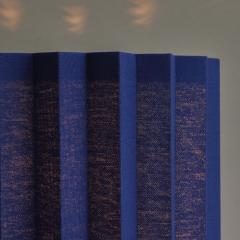  rsj Pliss Blue Edition Pleated Textile Table Lamp by Folkform for rsj  - 3367277