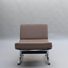  tienne Fermigier 5 Fine French 1960 s Slipper Lounge Chairs by Etienne Fermigier - 4656598