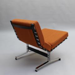 tienne Fermigier 5 Fine French 1960 s Slipper Lounge Chairs by Etienne Fermigier - 4658610