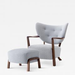  tradition Wulff lounge chair ottoman 1930s J rgen Wolff design - 4727535