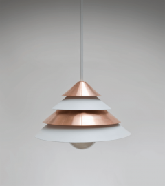 trans LUXE Copper And White Pendant - 2651548
