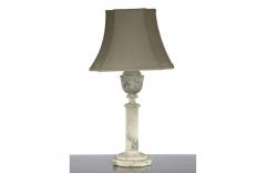 0841 19th Century Marble Column Lamp - 2499200
