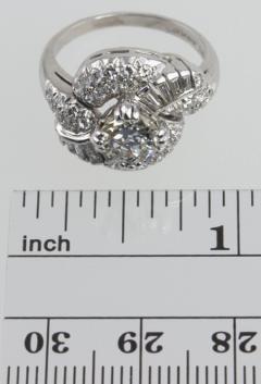 1 04CT DIAMOND CLUSTER RING - 2783386