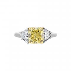 1 06 carat Round Diamond L Half Moons Ring - 4439637