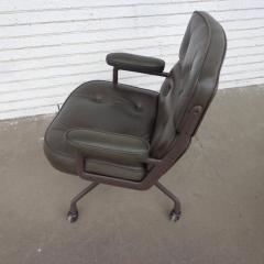 1 Herman Miller Time Life Office Executive Leather Chair 4 Star Base - 2674552