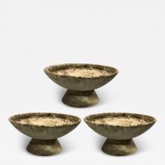 1 Large Mid Century Modern Fiber Concrete Architectural Planter by Willy Guhl - 4110088