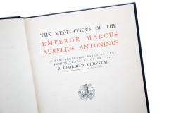 1 Volume Marcus Aurelius Antoninus the Meditations - 3149072