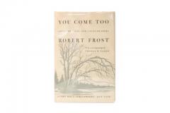 1 Volume Robert Frost You Come Too  - 3456110