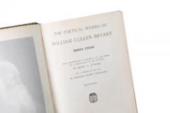 1 Volume William Cullen Bryant The Poetical Works  - 3550541