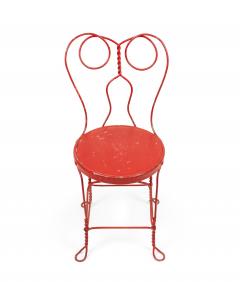 10 Outdoor Painted Wire Chairs - 4673591