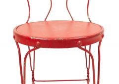 10 Outdoor Painted Wire Chairs - 4673595