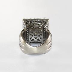 10K White Gold Diamond Cluster Ring 3 00ct - 4525911