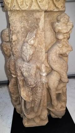 10th Century Temple Bracket Buff Sandstone Central India - 4128327