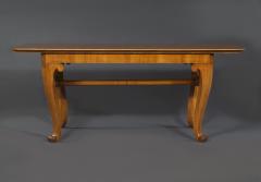 11539 A CHERRYWOOD VENEERED LIBRARY TABLE - 3554202