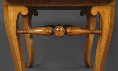 11539 A CHERRYWOOD VENEERED LIBRARY TABLE - 3554209