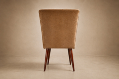 12 Brazilian Rosewood and Mohair Dining Chairs Including Two Head Chairs - 4763733