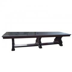 12 FT 1900s Royal Dutch Shell Group Antique Oak Table - 2618560