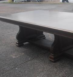 12 FT 1900s Royal Dutch Shell Group Antique Oak Table - 2618563