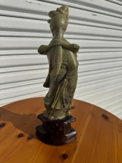 12 Vintage Soapstone Sculpture of a Woman - 4432724
