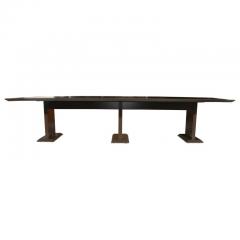 12ft Boat Shaped Dining Table - 2674463