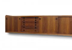 13 Danish Rosewood Wall Mount Sideboard - 3597573