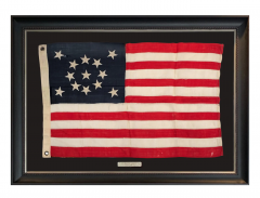 13 Star American Centennial Flag circa 1876 - 3726028