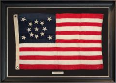 13 Star American Centennial Flag circa 1876 - 3728573