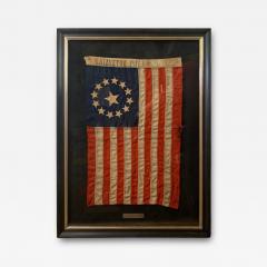 13 Star American Parade Flag 1860 - 3728576