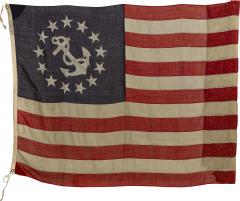 13 Star Anchor Nautical Ensign - 3697524