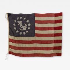 13 Star Anchor Nautical Ensign - 3697525