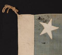 13 Star Antique American Flag of the Civil War Era in a Desirable Small Scale - 636709