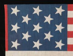 13 Star Parade Flag Unusually Large Among Its Known Counterparts - 639076