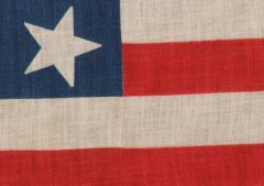 13 Star Parade Flag Unusually Large Among Its Known Counterparts - 639079